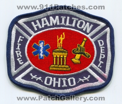 Hamilton Fire Department Patch (Ohio)
Scan By: PatchGallery.com
Keywords: dept.