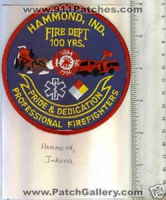 Hammond Fire Department 100 Years (Indiana)
Thanks to Mark C Barilovich for this scan.
Keywords: professional firefighters ind. dept. yrs.
