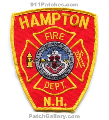 Hampton Fire Department Patch (New Hampshire)
Scan By: PatchGallery.com
Keywords: dept.