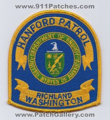 Hanford Patrol (Washington)
Thanks to Paul Howard for this scan.
Keywords: department of energy doe richland