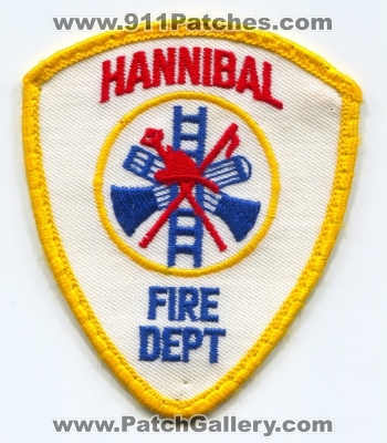 Hannibal Fire Department Patch (Missouri)
Scan By: PatchGallery.com
Keywords: dept.