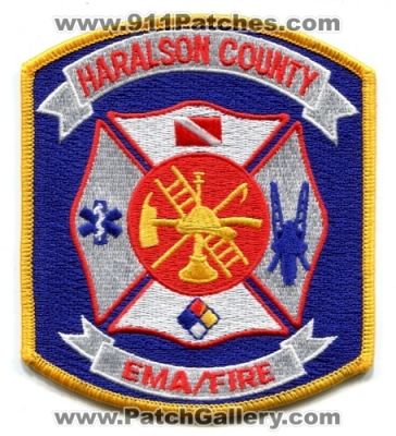 Haralson County Fire Department EMA Patch (Georgia)
Scan By: PatchGallery.com
Keywords: dept. emergency management agency