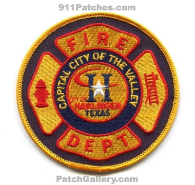Harlingen Fire Department Patch (Texas)
Scan By: PatchGallery.com
Keywords: city of dept. capital city of the valley
