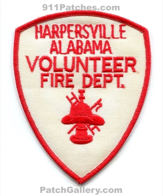 Harpersville Volunteer Fire Department Patch (Alabama)
Scan By: PatchGallery.com
Keywords: vol. dept.