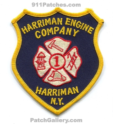 Harriman Fire Department Engine Company 1 Patch (New York)
Scan By: PatchGallery.com
Keywords: dept. co.