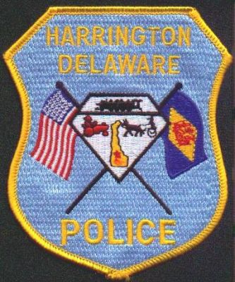 Harrington Police
Thanks to EmblemAndPatchSales.com for this scan.
Keywords: delaware
