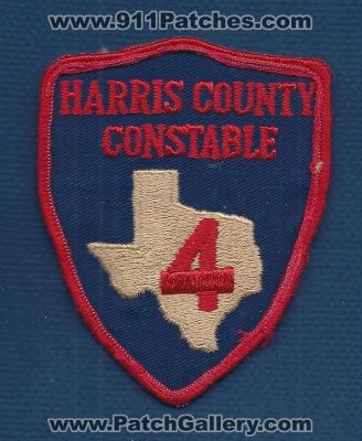 Harris County Constable 4 (Texas)
Thanks to Paul Howard for this scan.

