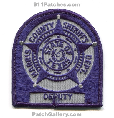 Harris County Sheriffs Department Deputy Patch (Texas)
Scan By: PatchGallery.com
Keywords: co. dept. office