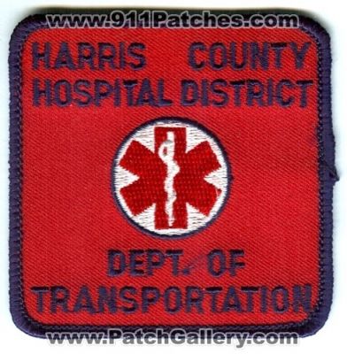 Harris County Hospital District Department of Transportation (Texas)
Scan By: PatchGallery.com
Keywords: dept. ems