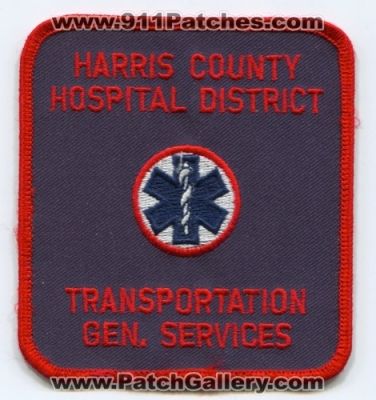 Harris County Hospital District Transportation General Services (Texas)
Scan By: PatchGallery.com
Keywords: gen. ems