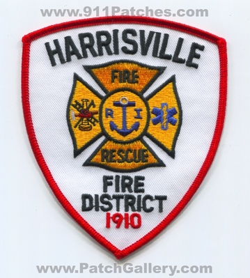 Harrisville Fire District Patch (Rhode Island)
Scan By: PatchGallery.com
Keywords: rescue dist. department dept. 1910 ri