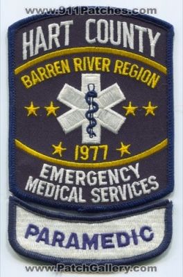 Hart County Emergency Medical Services EMS Paramedic (Kentucky)
Scan By: PatchGallery.com
Keywords: co. barren river region