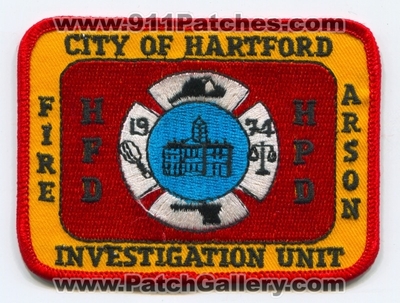 Hartford Fire Department Fire Arson Investigation Unit Patch (Connecticut)
Scan By: PatchGallery.com
Keywords: city of dept. hfd hpd police