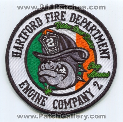 Hartford Fire Department Engine Company 2 Patch (Connecticut)
Scan By: PatchGallery.com
Keywords: Dept. Co. Station Belden Street Bullies Clay Arsenal Bulldog