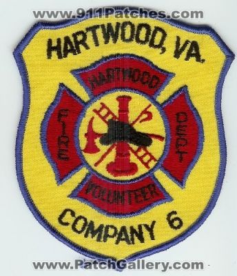 Hartwood Volunteer Fire Department Company 6 (Virginia)
Thanks to Mark C Barilovich for this scan.
Keywords: dept va.