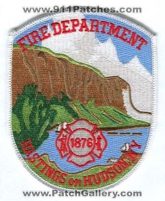 Hastings on Hudson Fire Department Patch (New York)
Scan By: PatchGallery.com
Keywords: dept.