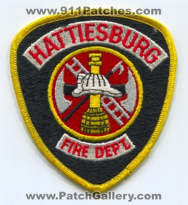 Hattiesburg Fire Department Patch (Mississippi)
Scan By: PatchGallery.com
Keywords: dept.