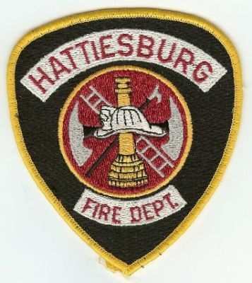 Hattiesburg Fire Dept
Thanks to PaulsFirePatches.com for this scan.
Keywords: mississippi department