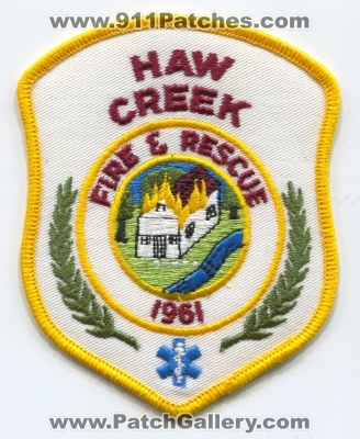 Haw Creek Fire and Rescue Department Patch (North Carolina)
Scan By: PatchGallery.com
Keywords: & dept.