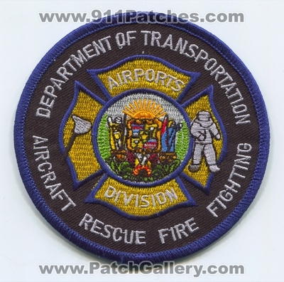 Hawaii Department of Transportation Airports Division Aircraft Rescue FireFighting ARFF Patch (Hawaii)
Scan By: PatchGallery.com
Keywords: dept. dot a.r.f.f. firefighter