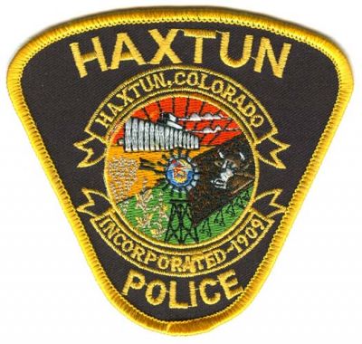 Haxtun Police (Colorado)
Scan By: PatchGallery.com
