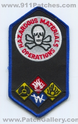 Hazardous Materials Operations Patch (Colorado) (Unknown Fire Department)
[b]Scan From: Our Collection[/b]
Keywords: hazmat haz-mat dept.