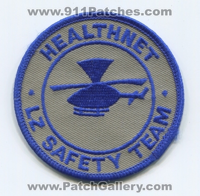HealthNet LZ Safety Team EMS Patch (UNKNOWN STATE)
Scan By: PatchGallery.com
Keywords: landing zone air ambulance medical helicopter medevac