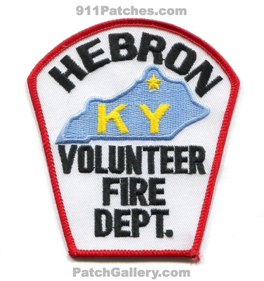 Hebron Volunteer Fire Department Patch (Kentucky)
Scan By: PatchGallery.com
Keywords: vol. dept.