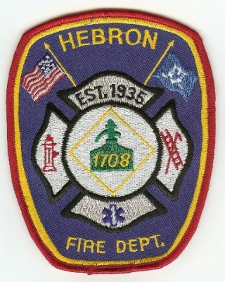 Hebron Fire Dept
Thanks to PaulsFirePatches.com for this scan.
Keywords: connecticut department