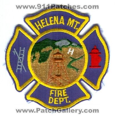 Helena Fire Department (Montana)
Scan By: PatchGallery.com
Keywords: dept. mt.