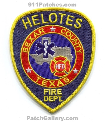 Helotes Fire Department Bexar County Patch (Texas)
Scan By: PatchGallery.com
Keywords: dept. co.