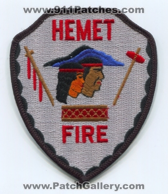 Hemet Fire Department Patch (California)
Scan By: PatchGallery.com
Keywords: dept.