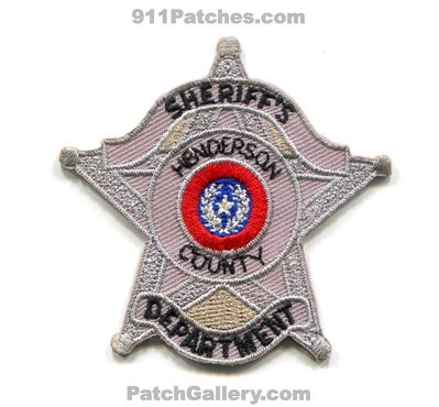 Henderson County Sheriffs Department Patch (Texas)
Scan By: PatchGallery.com
Keywords: co. dept. office
