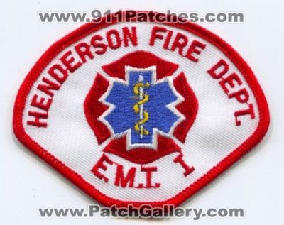 Henderson Fire Department EMT I (Nevada)
Scan By: PatchGallery.com
Keywords: dept. e.m.t. 1