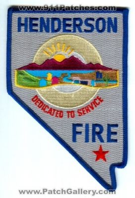 Henderson Fire Department (Nevada)
Scan By: PatchGallery.com
Keywords: dept.