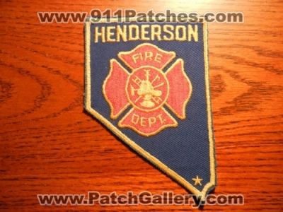 Henderson Fire Department (Nevada)
Thanks to Jeremiah Herderich for the picture.
Keywords: dept.