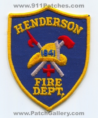 Henderson Fire Department Patch (North Carolina)
Scan By: PatchGallery.com
Keywords: dept.