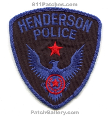 Henderson Police Department Patch (Texas)
Scan By: PatchGallery.com
Keywords: dept.