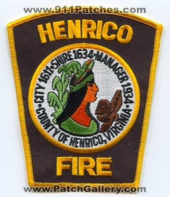 Henrico Fire Department Patch (Virginia)
Scan By: PatchGallery.com
Keywords: dept. county of