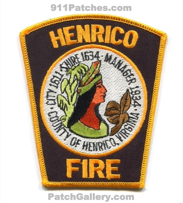 Henrico Fire Department Patch (Virginia)
Scan By: PatchGallery.com
Keywords: dept.