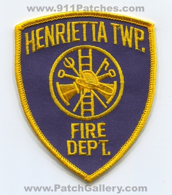 Henrietta Township Fire Department Patch (Michigan)
Scan By: PatchGallery.com
Keywords: twp. dept.
