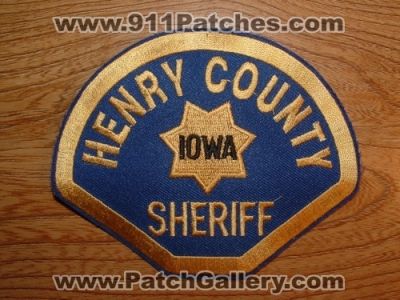 Henry County Sheriff's Department (Iowa)
Picture By: PatchGallery.com
Keywords: sheriffs dept.
