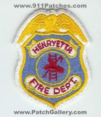 Henryetta Fire Department (Oklahoma)
Thanks to Mark C Barilovich for this scan.
Keywords: dept.