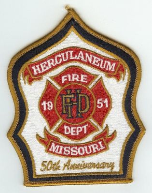 Herculaneum Fire Dept
Thanks to PaulsFirePatches.com for this scan.
Keywords: missouri department 50th anniversary