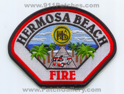 Hermosa Beach Fire Department Patch (California)
Scan By: PatchGallery.com
Keywords: dept.