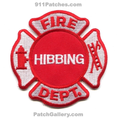 Hibbing Fire Department Patch (Minnesota)
Scan By: PatchGallery.com
Keywords: dept.