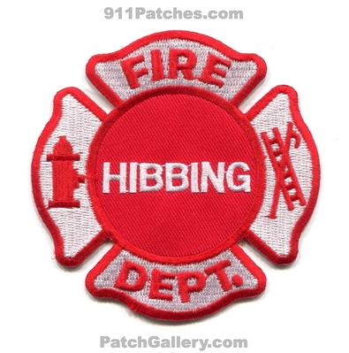 Hibbing Fire Department Patch (Minnesota)
Scan By: PatchGallery.com
Keywords: dept.
