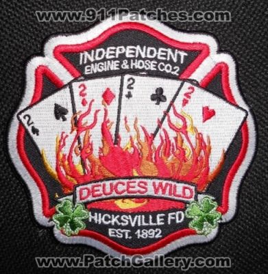 Hicksville Fire Department Independent Engine and Hose Company 2 (New York)
Thanks to Matthew Marano for this picture.
Keywords: dept. fd & co. #2
