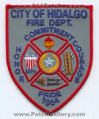 Hidalgo Fire Department Patch (Texas)
Scan By: PatchGallery.com
Keywords: city of dept.