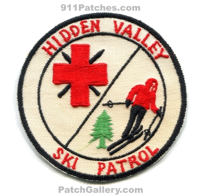 Hidden Valley Ski Patrol Patch (UNKNOWN STATE)
[b]Scan From: Our Collection[/b]
Keywords: ems